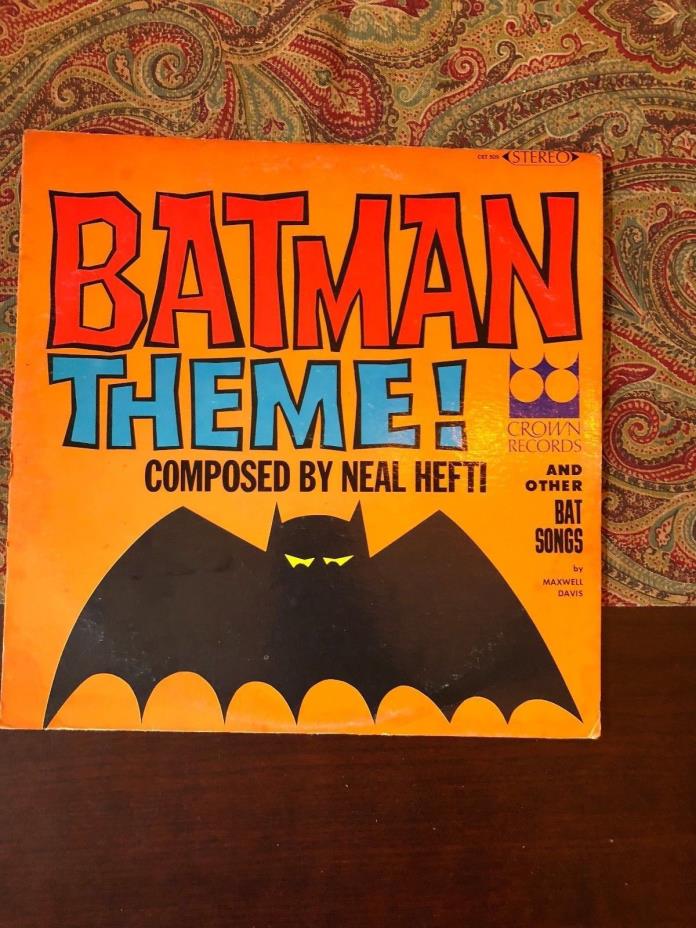 Batman's Theme Rare Vintage 12