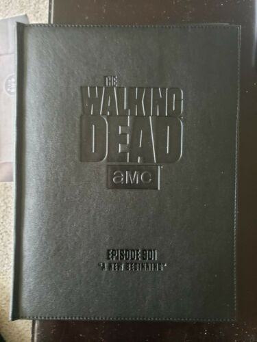 AMC TWD Supply Drop The Walking Dead Episode 901 Script Excerpt Replica COA