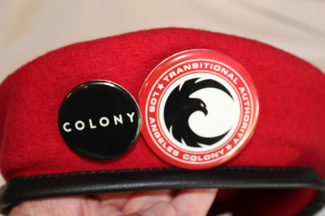 The Colony Red Beret Show 2016 Hat Cap USA Network TV Series SDCC Comic-Con 2016