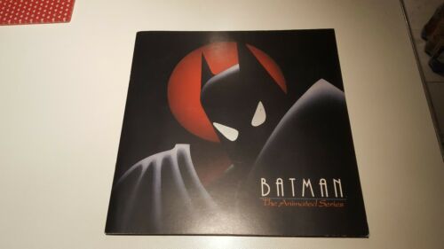 1991 BATMAN THE ANIMATED SERIES  PRESS KIT pop up  Promo  RARE