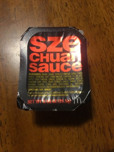 McDonald’s Rick and Morty Szechuan Sauce 2018