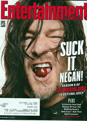 Entertainment Weekly Magazine Daryl Dixon The Walking Dead Norman Reedus Alienis