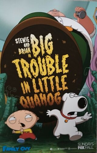 Family Guy Poster -  Big Trouble in Little Quahog  SDCC 2018 Exclusive Comic-Con