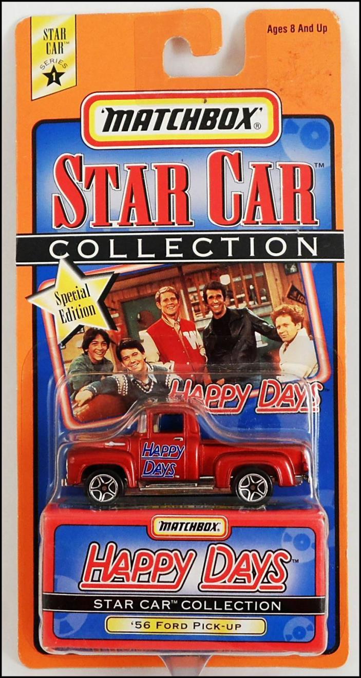 Happy Days 1956 Ford Pick-Up Matchbox Star Collection Die Cast MIP