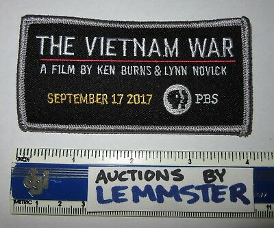 The Vietnam War A Film by Ken Burns PATCH September 17 2017 PBS SHIPS FREE in US