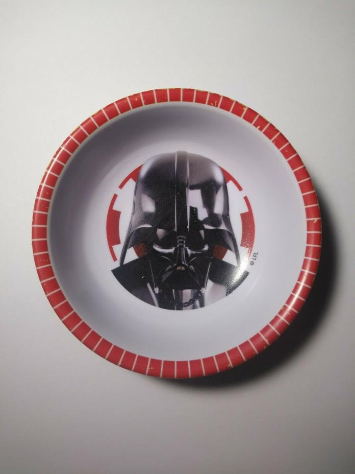 STAR WARS DARTH VADER CHILD'S BOWL by ZAK DESIGNS 5 INCH FREE USA SHIPPING