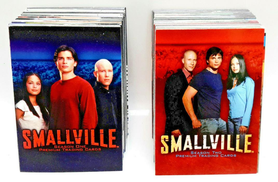 Original 2002-02 Smallville TV Series Trading Card Set Collection- Your Choice