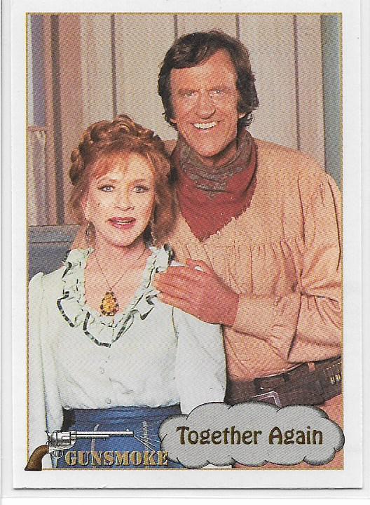 KITTY (AMANDA BLAKE) AND MATT (James Arness) 1993 VINTAGE 