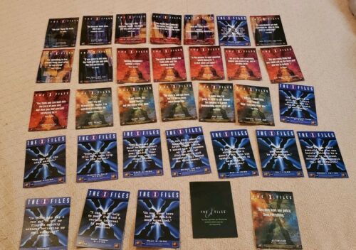 33 X-Files Twentieth Century Episode Collector Cards