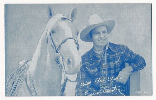 Gene Autry - Western Cowboy Penny Arcade Card (XXO)