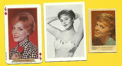 Christine Carere Fab Card Collection French film actress Blue Light TV series A