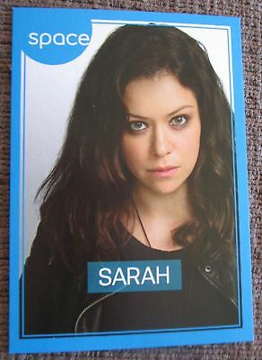 Orphan Black Sarah Spacedeck Promo Card Fan Expo Comic Con Tatiana Maslany