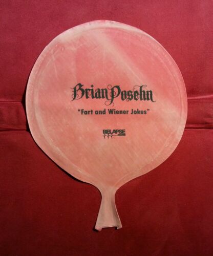 Brian Posehn Relpase Records Promo Fart Weiner Jokes Whoopee Cushion Toy Gift