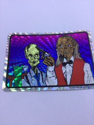 Tales From the Crypt 90s Decal Sticker Crypt Keeper Prism Sticker Bar Shots