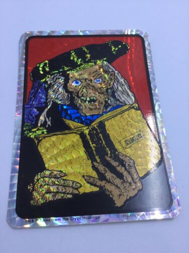 Tales From the Crypt 90s Decal Sticker Crypt Keeper Prism Sticker Shakespeare