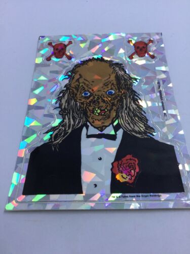 Tales From the Crypt 90s Decal Sticker Crypt Keeper Prism Sticker Date Night