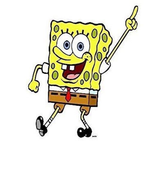 SpongeBob Die-Cut Sticker