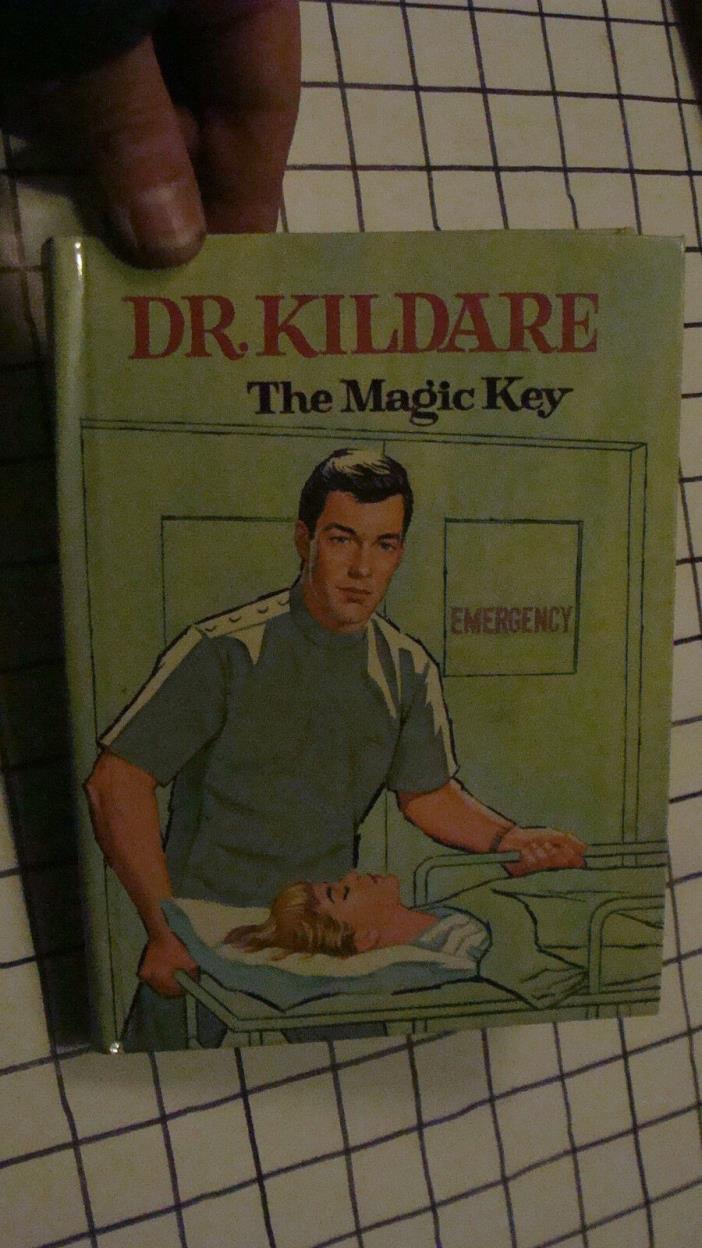 v clean 1964 DR. KILDARE the magic key HC Book by william johnson - Whitman