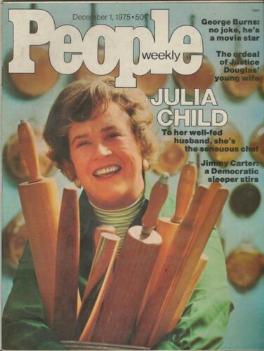 People Weekly Magazine December 1 1975 Julia Child George Burns