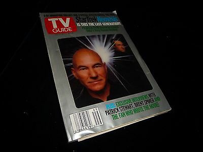 Vtg TV Guide 12/7-13/2002 # D cover STAR TREK  Nemesis