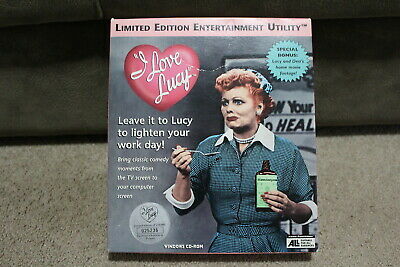 Lucille Ball I Love Lucy Rare Limited Edition Entertainment CD Rom Utility & COA