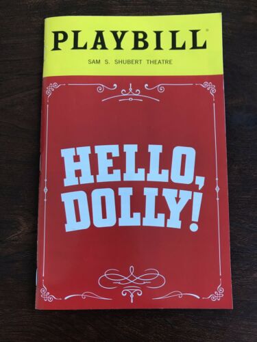 Hello Dolly - Bette Midler - Broadway Playbill - Shubert Theatre NYC
