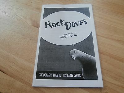 Playbill Program Rock Doves The Donaghy Theater 2007 Natalie Brown