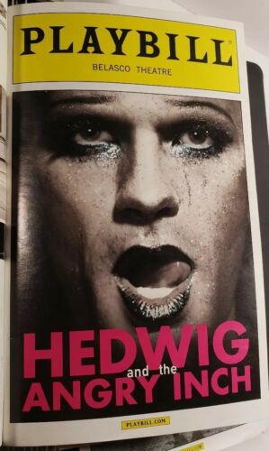 Hedwig and the Angry Inch Playbill. Neil Patrick Harris