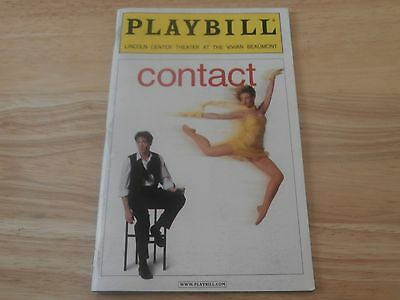 Playbill Program Contact Lincoln Theatre 2000 starring Jason Antoon