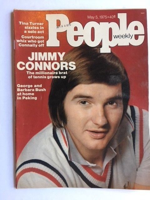 PEOPLE MAGAZINE FEATURING JIMMY CONNORS