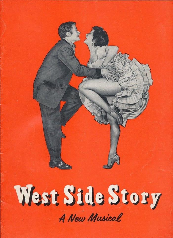 1959 WEST SIDE STORY National Tour Program LARRY KERT