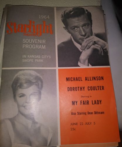 1964 Starlight Theater Playbill - My Fair Lady