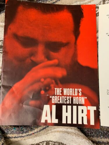 Al Hirt concert tour program. The Worlds 