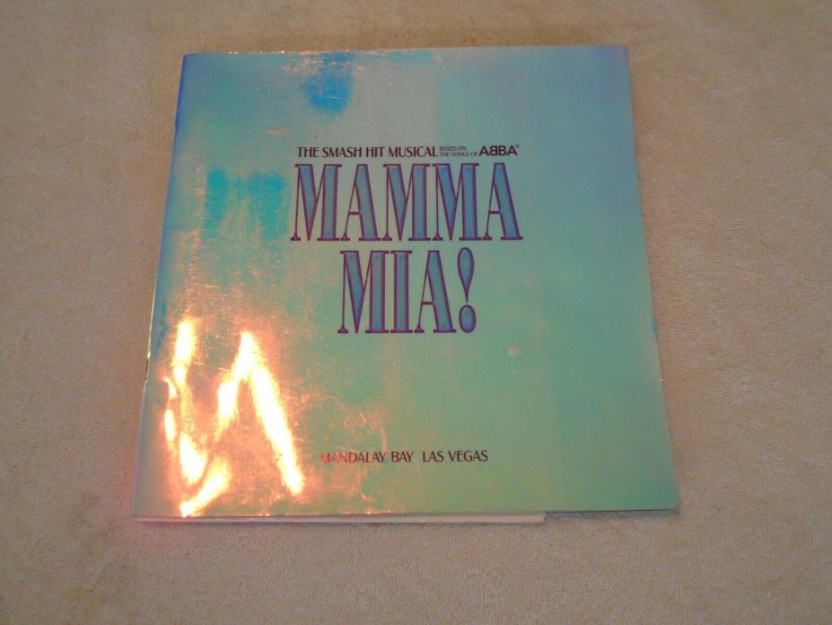 Mamma Mia!, Souvenir Program, 2004 Mandalay Bay Theatre, Las Vegas