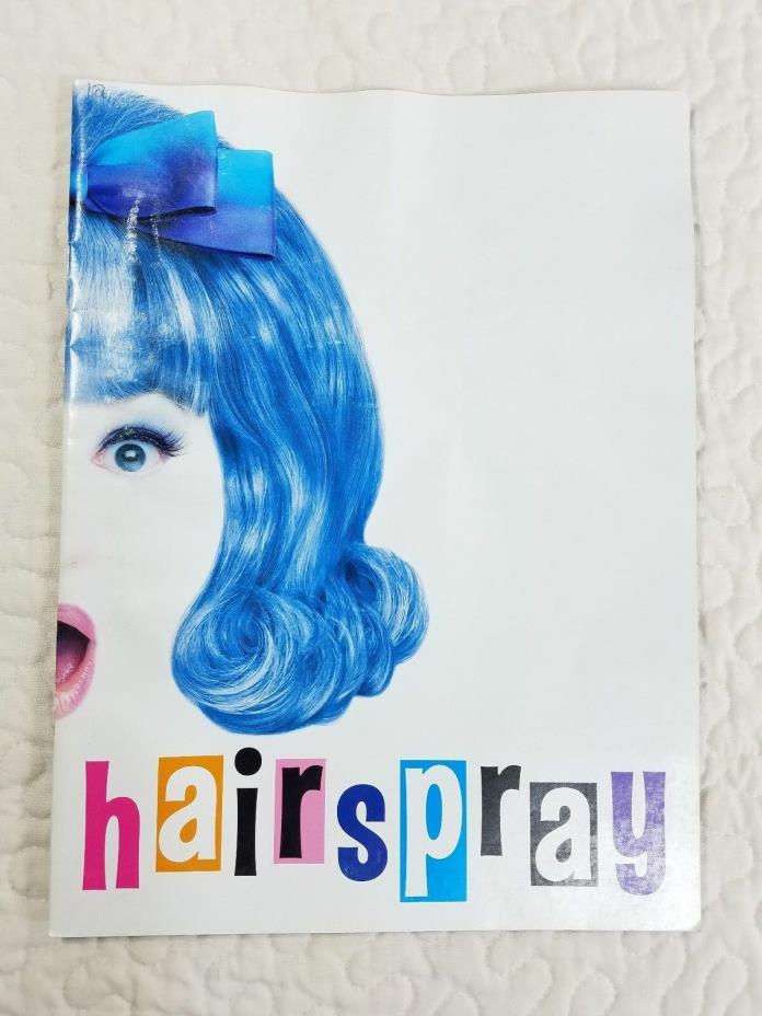 Hairspray Hair Spray Theater Musical Program Photo Souvenir Book 2002