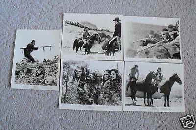1962~ORIGINAL  PHOTO LOT 5~GERONIMO~CHUCK CONNORS