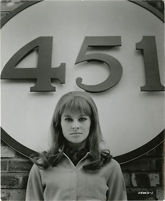 Francois Truffaut FAHRENHEIT 451 Photograph of Julie Christie from the #141575