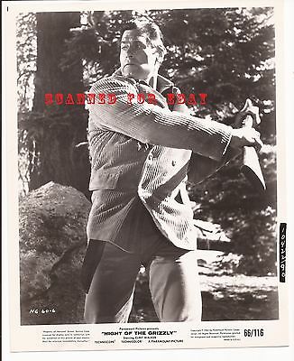 NIGHT OF THE GRIZZLY Press Photo/Movie Still - CLINT WALKER #5