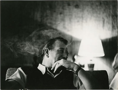 Henry Hathaway CIRCUS WORLD Original photograph of John Wayne on the set #139444