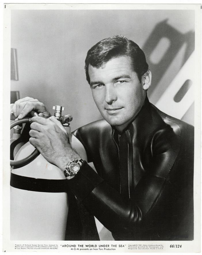 Vintage 1964 BRIAN KELLY Handsome MGM 8x10 Studio PORTRAIT Actor FLIPPER Star