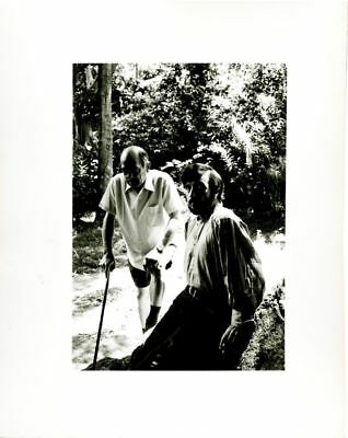 Luis Bunuel LUIS BUñUEL AND JEAN-CLAUDE CARRIERE ON THE SET OF THE 1971 #133100