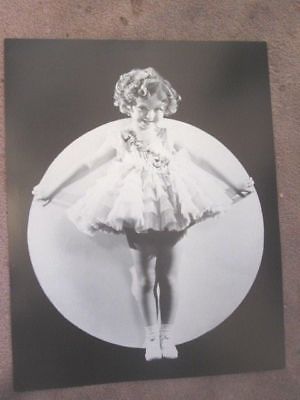 SHIRLEY TEMPLE  YOUNG DANCING POSE 22X17