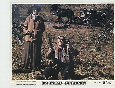 ROOSTER COGBURN 1975 MLC#7 Katharine Hepburn, John Wayne UNIVERSAL ORIGINAL