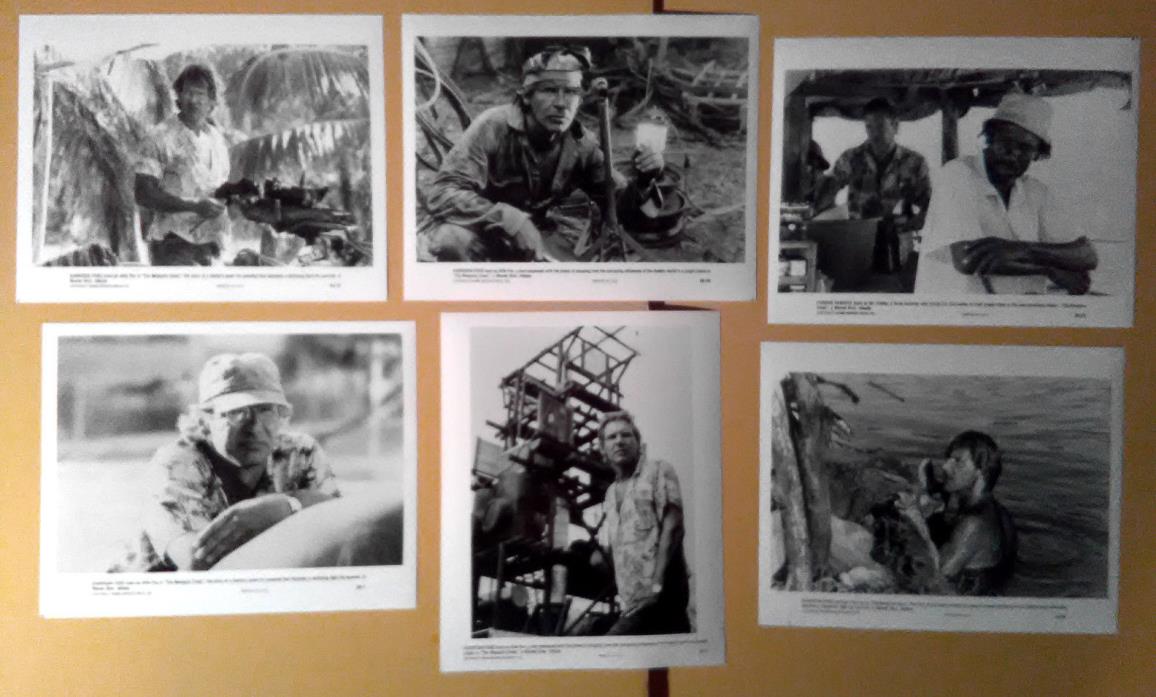8x10 Photo Lot~ THE MOSQUITO COAST ~1986 ~Harrison Ford ~Conrad Roberts