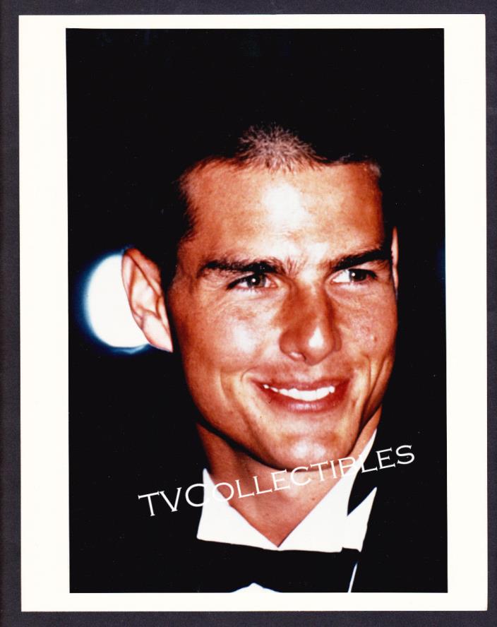 8x10 Photo~ Actor TOM CRUISE ~Buzz-cut Close-up ~Risky Business ~The Outsiders