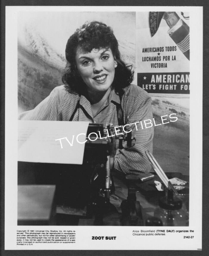 8x10 Photo~ ZOOT SUIT ~1981 ~Actress Tyne Daly