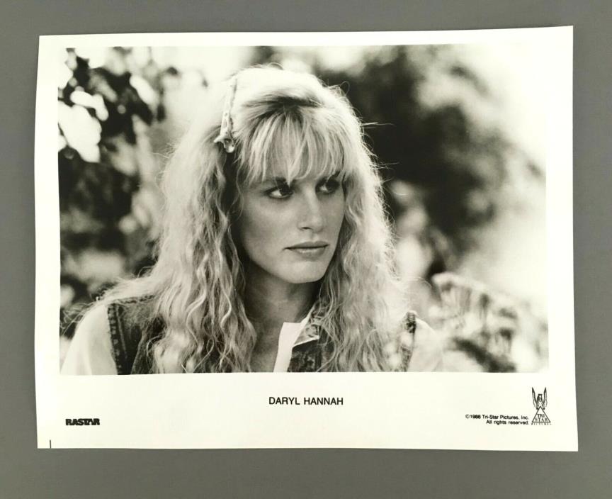 Daryl Hannah Publicity Photo 1988 From Press Kit For Steel Magnolias Movie