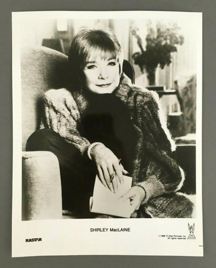 Shirley MacLaine Publicity Photo 1988 From Press Kit For Steel Magnolias Movie