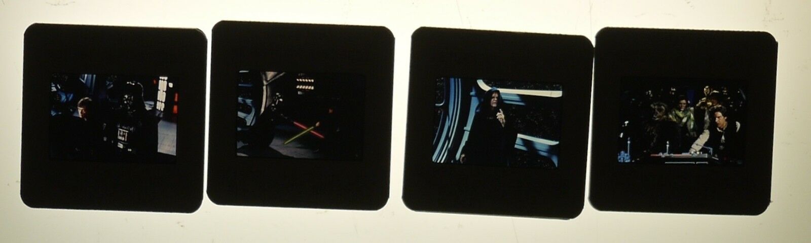 Star Wars Return of the Jedi Lot of 4 35mm Slides Transparencies 1997