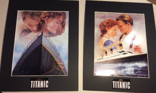 Two Titanic Collector's Edition Chromium Prints, Campaign A & B: COA